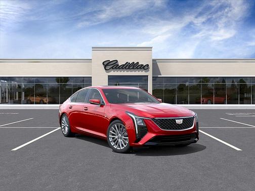 Radiant Red Tintcoat 2026 Cadillac CT5 Premium Luxury