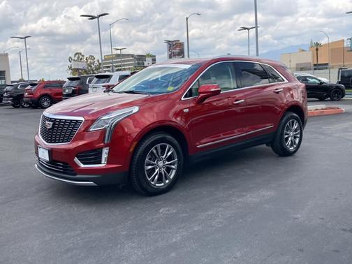 Radiant Red Tintcoat 2023 Cadillac XT5 Premium Luxury