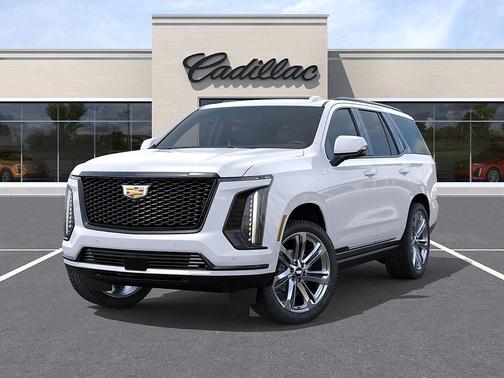 Vibrant White Tricoat 2026 Cadillac Escalade Sport Platinum