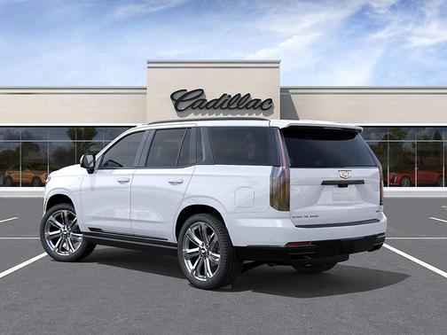 Vibrant White Tricoat 2026 Cadillac Escalade Sport Platinum