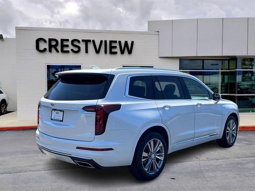 Crystal White Tricoat 2023 Cadillac XT6 Premium Luxury FWD
