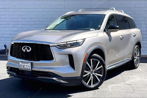 Warm Titanium 2022 INFINITI QX60 SENSORY