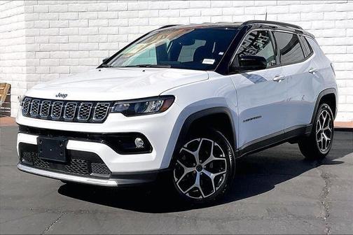 Bright White Clearcoat 2025 Jeep Compass Limited