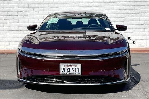 Zenith Red Metallic 2024 Lucid Air Touring