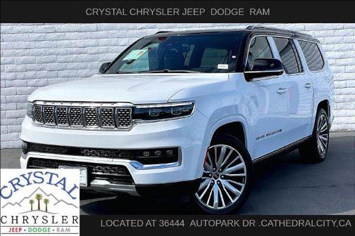 Bright White Clearcoat 2024 Jeep Grand Wagoneer L Series III 4x4