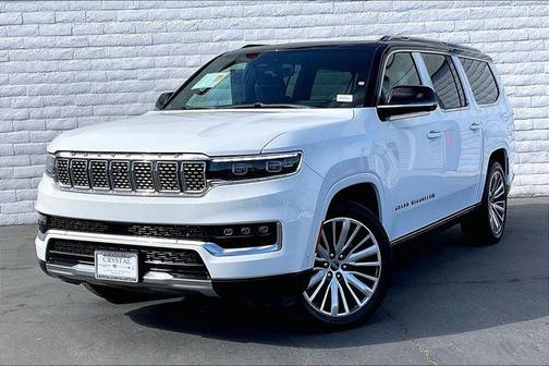 Bright White Clearcoat 2024 Jeep Grand Wagoneer L Series III 4x4