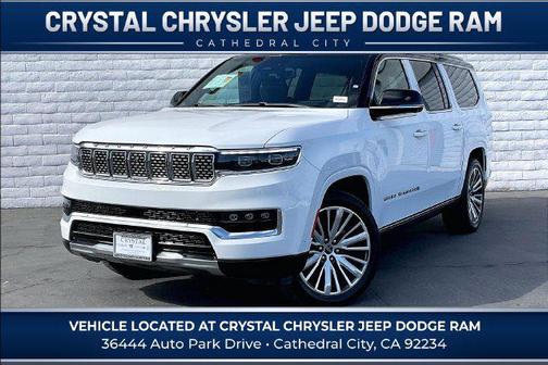 Bright White Clearcoat 2024 Jeep Grand Wagoneer L Series III 4x4