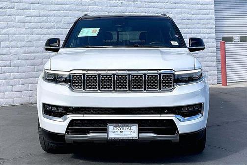 Bright White Clearcoat 2024 Jeep Grand Wagoneer L Series III 4x4