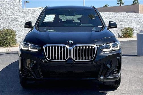 Black Sapphire Metallic 2022 BMW X3 sDrive30i