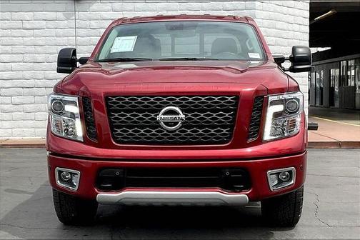 Cayenne Red 2017 Nissan Titan PRO-4X