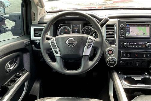 Cayenne Red 2017 Nissan Titan PRO-4X