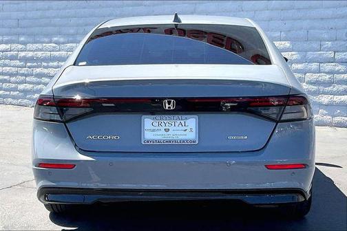 Solar Silver Metallic 2025 Honda Accord Hybrid EX-L