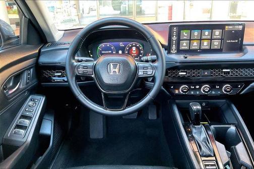 Solar Silver Metallic 2025 Honda Accord Hybrid EX-L