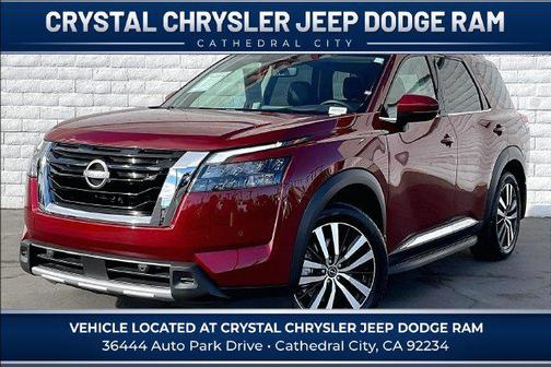 Scarlet 2025 Nissan Pathfinder Platinum FWD