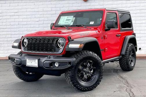 Firecracker Red Clearcoat 2026 Jeep Wrangler Willys