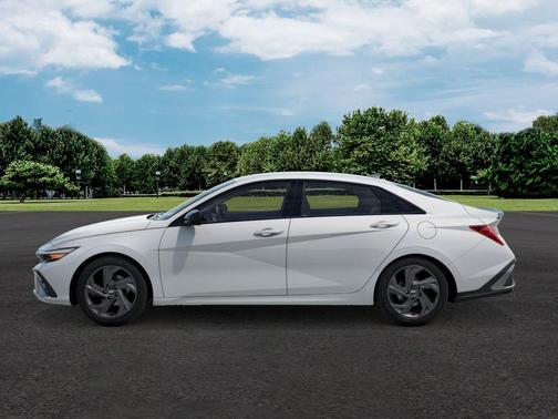 Serenity White 2026 Hyundai ELANTRA Sport