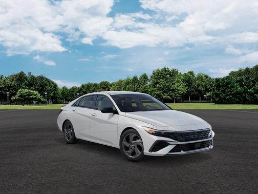 Serenity White 2026 Hyundai ELANTRA Sport