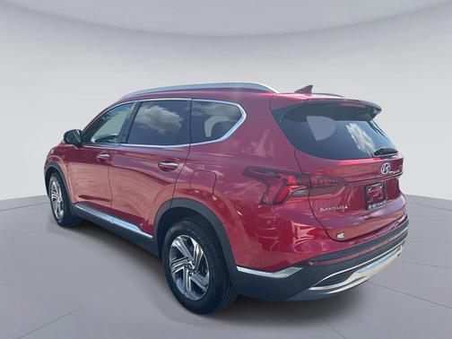 Calypso Red 2021 Hyundai SANTA FE SEL 2.4