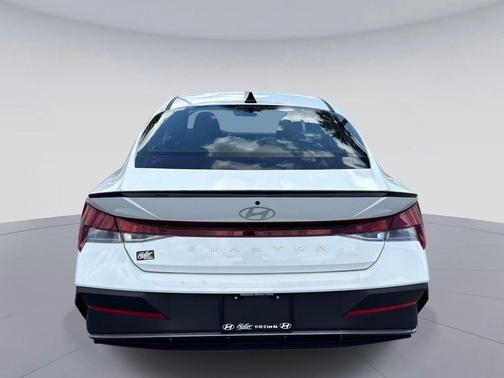 Serenity White 2025 Hyundai ELANTRA Sport