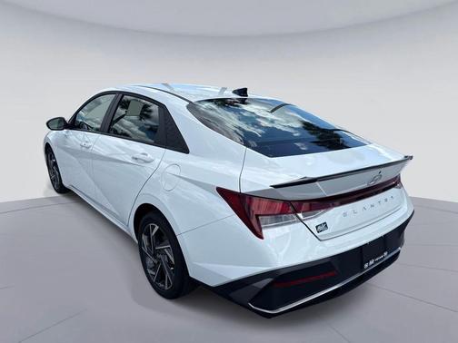 Serenity White 2025 Hyundai ELANTRA Sport