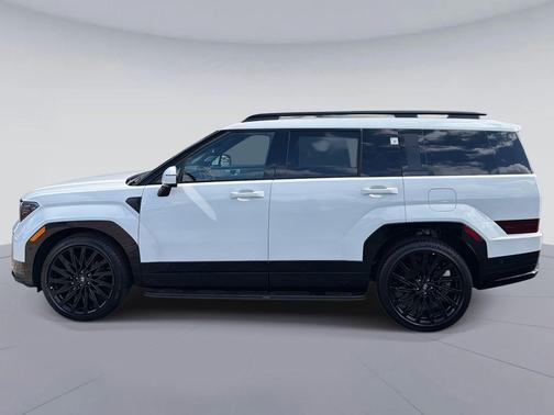 Serenity White 2026 Hyundai SANTA FE Calligraphy