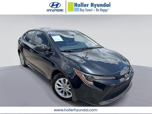 Black Sand Pearl 2021 Toyota Corolla LE