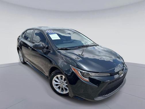 Black Sand Pearl 2021 Toyota Corolla LE