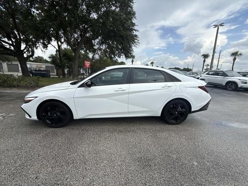Serenity White 2026 Hyundai ELANTRA Sport