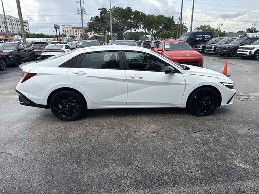Serenity White 2026 Hyundai ELANTRA Sport