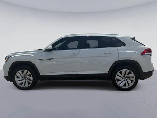 Pure White 2023 Volkswagen Atlas Cross Sport 3.6L V6 SE w/Technology
