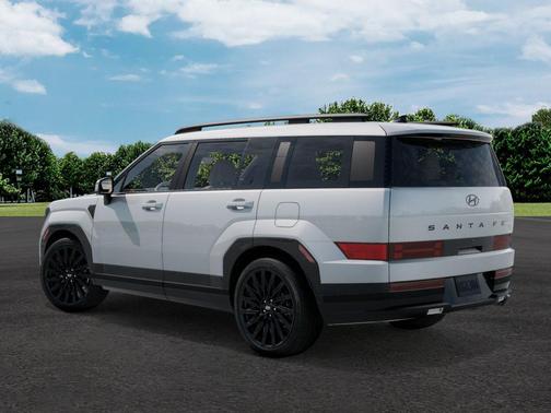 Serenity White 2026 Hyundai SANTA FE Calligraphy