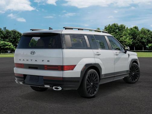 Serenity White 2026 Hyundai SANTA FE Calligraphy