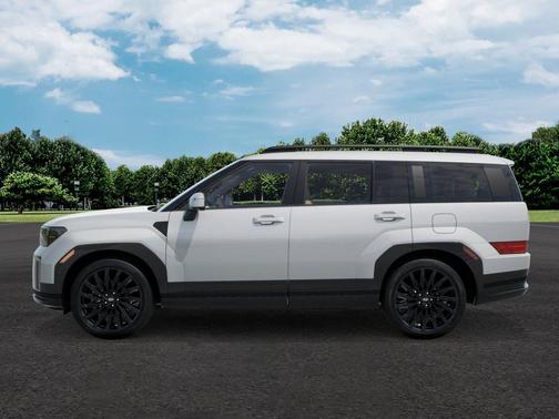 Serenity White 2026 Hyundai SANTA FE Calligraphy