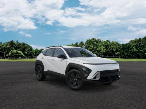 Atlas White 2026 Hyundai KONA SEL Sport