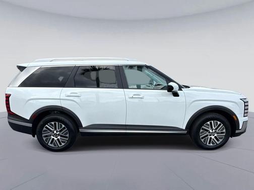 Creamy White Pearl 2026 Hyundai Palisade Hybrid Blue SEL 8P