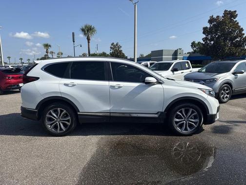 Platinum White Pearl 2020 Honda CR-V AWD Touring