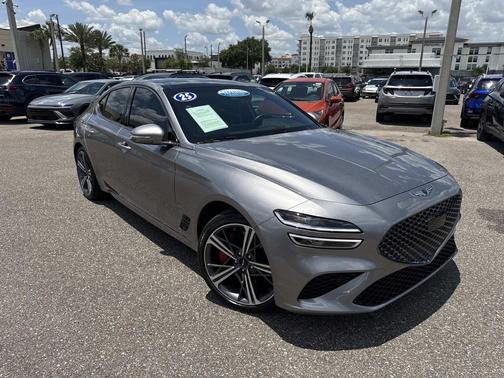 Savile Silver 2025 Genesis G70 3.3T AWD Sport Advanced