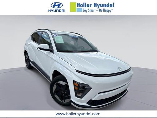 Atlas White 2024 Hyundai KONA EV SEL
