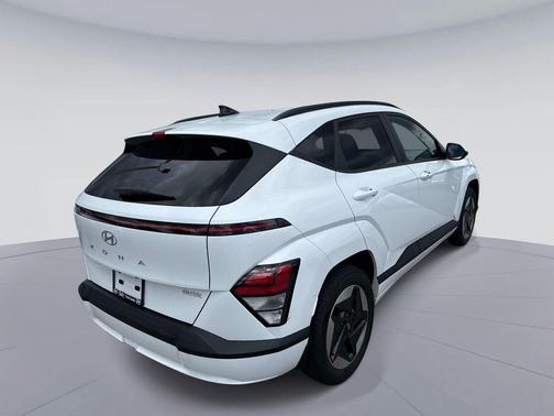 Atlas White 2024 Hyundai KONA EV SEL