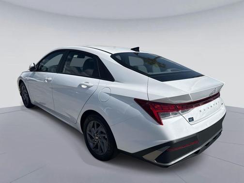 Serenity White 2025 Hyundai ELANTRA HEV Blue