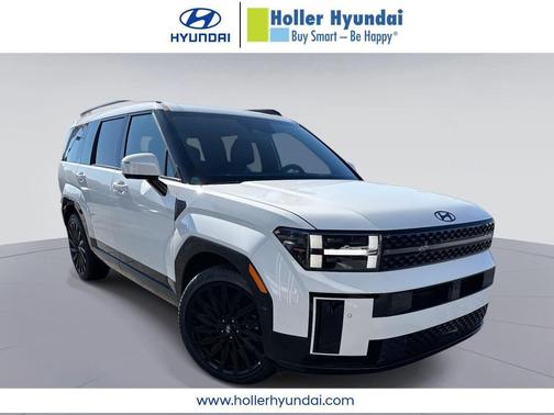 Serenity White 2026 Hyundai SANTA FE Calligraphy