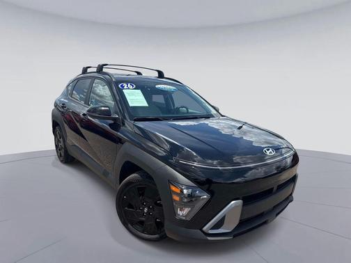 Abyss Black Pearl 2026 Hyundai KONA SEL Sport