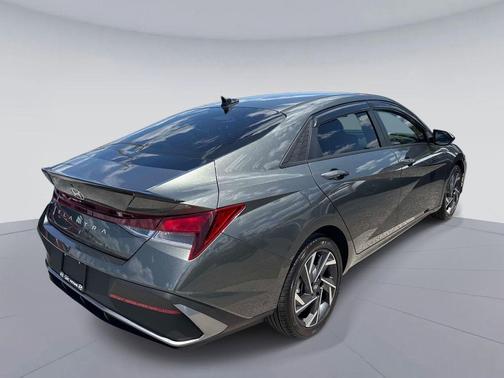 Amazon Gray 2025 Hyundai ELANTRA Sport