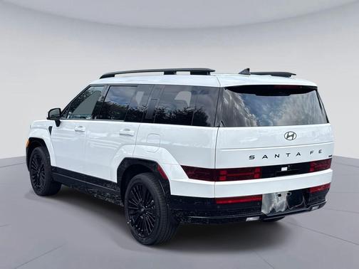 Serenity White 2026 Hyundai SANTA FE HEV Calligraphy