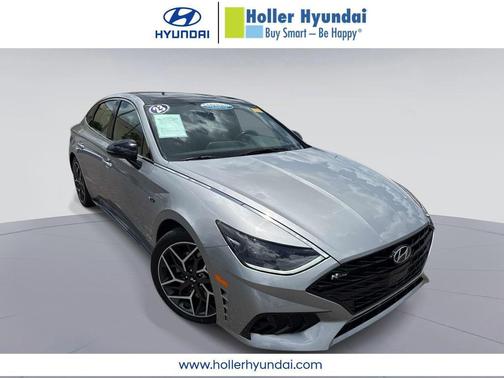 Curated Silver 2023 Hyundai SONATA N Line