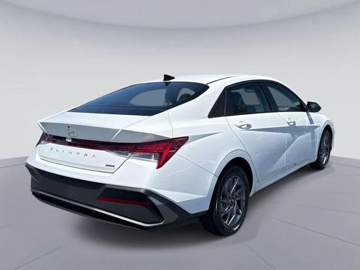 Serenity White 2026 Hyundai ELANTRA HEV Blue