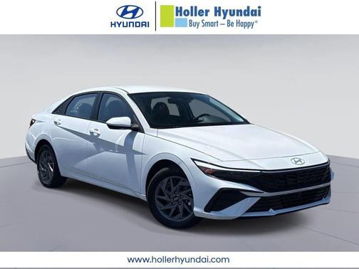Serenity White 2026 Hyundai ELANTRA HEV Blue