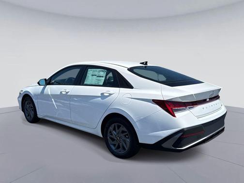 Serenity White 2026 Hyundai ELANTRA HEV Blue