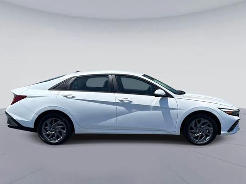 Serenity White 2026 Hyundai ELANTRA HEV Blue