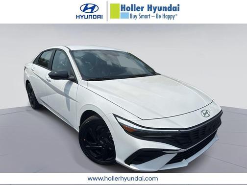 Serenity White 2026 Hyundai ELANTRA Sport